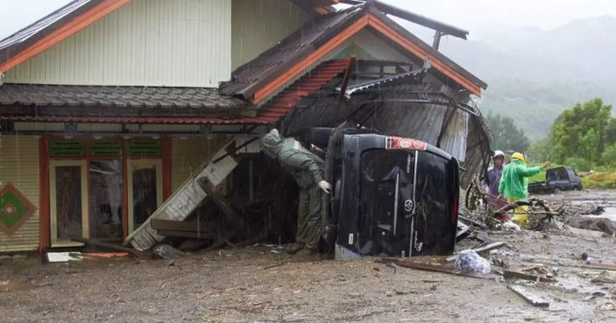 印尼泰國及馬來亞西洪災嚴重 合共造成逾百人死亡