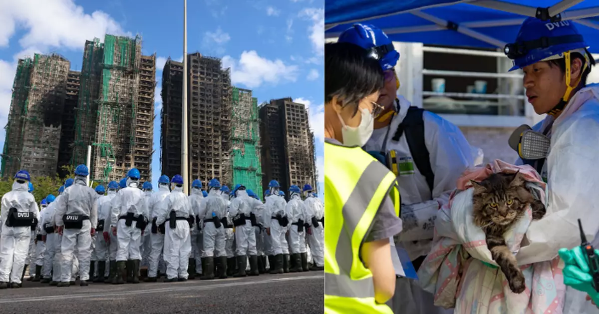 大埔五級火｜全力開展搜證行動 警方﹕與時競賽絕不鬆懈