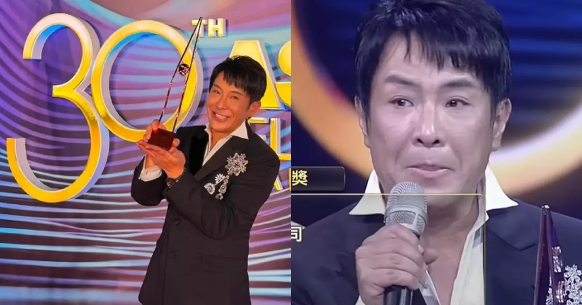 梁思浩獲亞洲電視大獎「最佳綜藝節目」獎 心繫大埔災民以廣東話為大家打氣