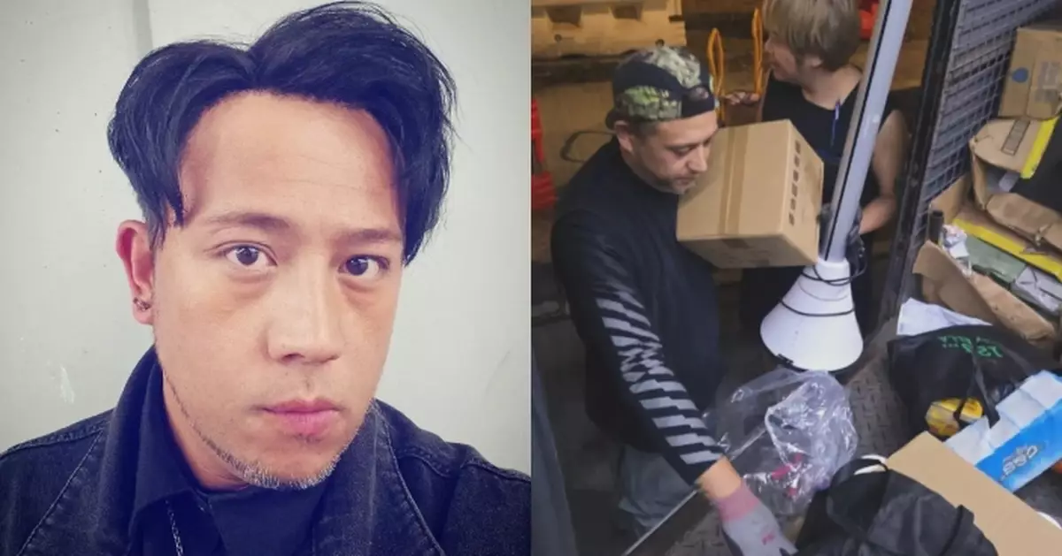 同心救災｜張致恒有力出力 與同事運送物資：千祈唔好睇少自己嘅能力