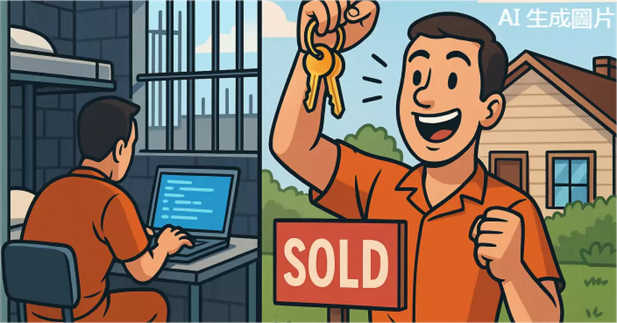 坐監不誤前程！美囚犯自學編程獲聘遠距返工 年薪達6位數美金已成功置業