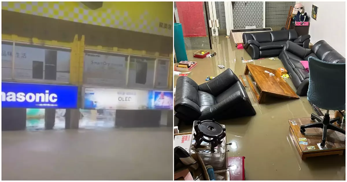 鳳凰逼近台灣恆春半島　宜蘭縣暴雨成災多區水浸嚴重