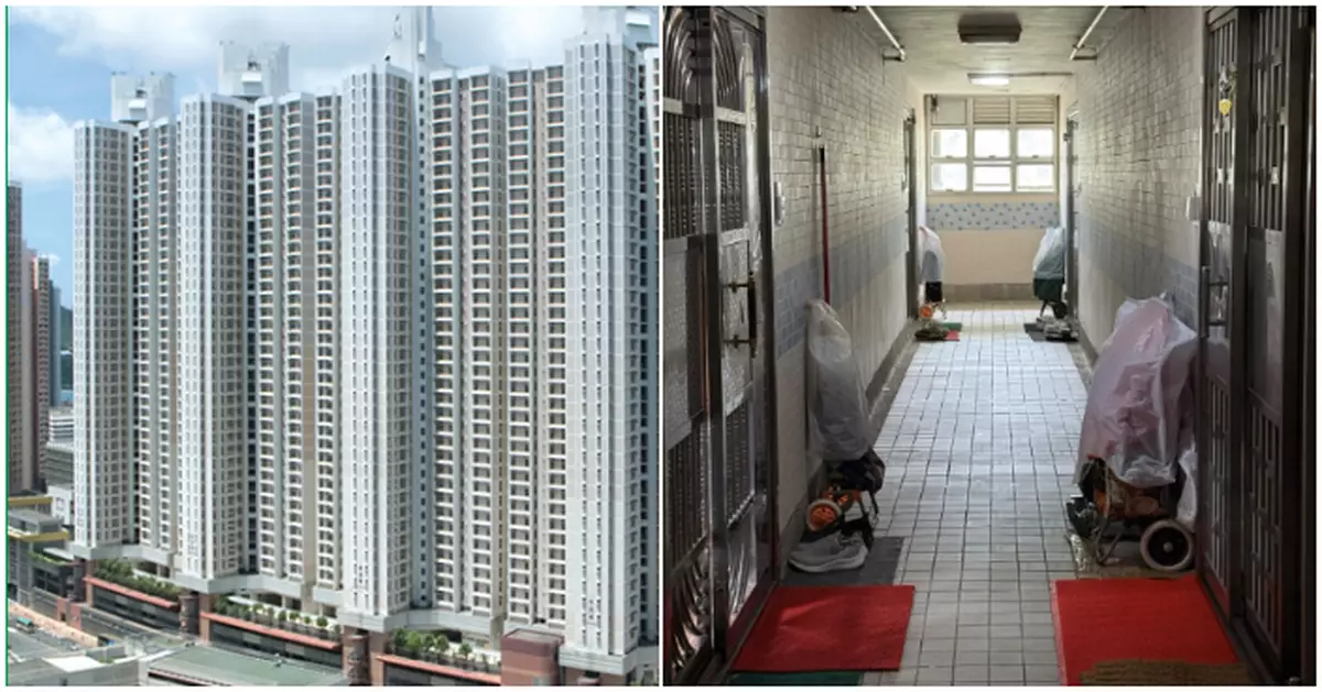 買餸車整齊泊滿居屋走廊 網民：成功實現一戶一車位