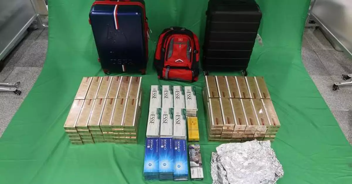 男子偷運未完稅煙入境囚兩個月兼罰款 海關﹕判刑具阻嚇作用