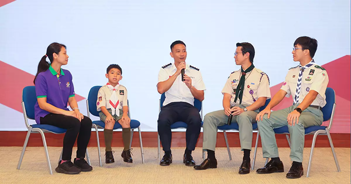 消防處與童軍推社區應急先鋒傳授防火及心肺復甦知識 逾7千市民完成培訓