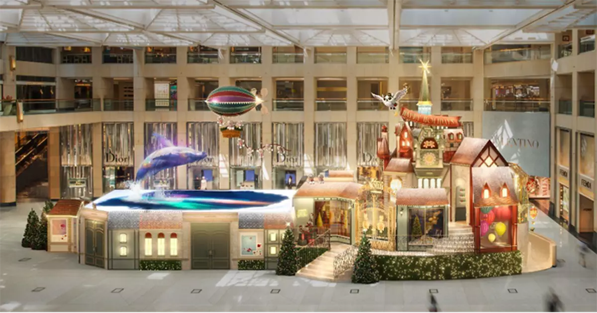 置地廣場帶來全港最大互動祈願湖 冬日幻境締造佳節歡樂