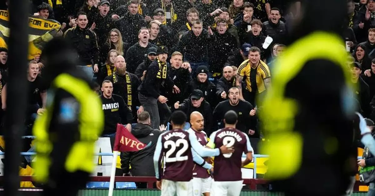 阿士東維拉歐霸盃主場2:1挫年青人　森林派對手三蛋