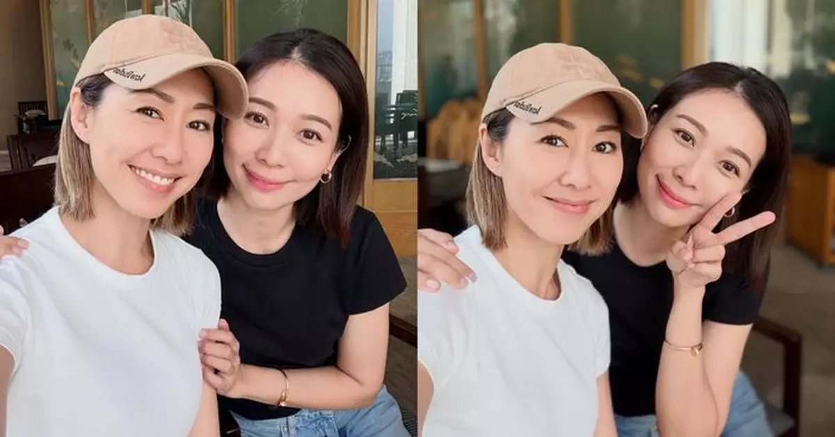 胡定欣與楊秀惠飯敘分享結婚喜悅 兩感性人妻傾流下Happy tears