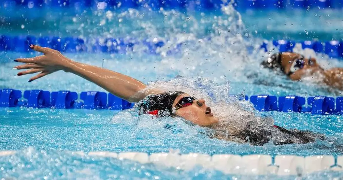 全運會｜100米背泳預賽港隊張心悅排名第7晉級半決賽