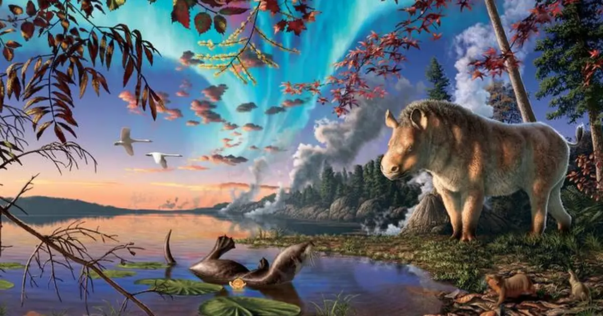 北極圈隕石坑出土2300萬年前「犀牛化石」 證或曾孕育溫帶森林