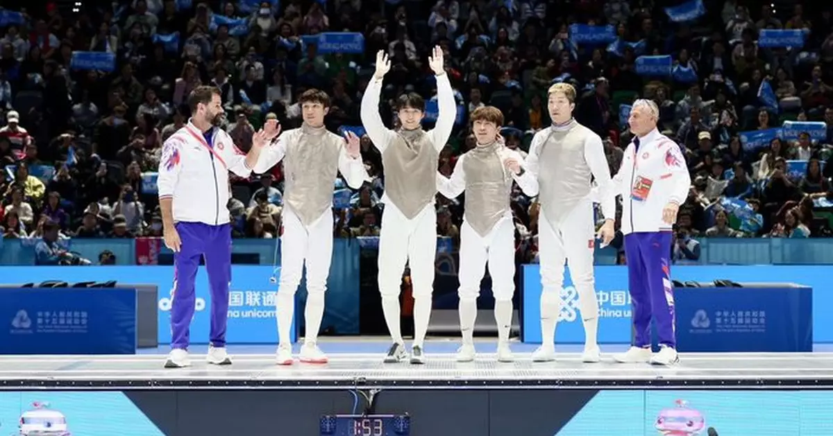 全運會｜張家朗：感謝市民支持　蔡俊彥：保持團結氣氛再創歷史