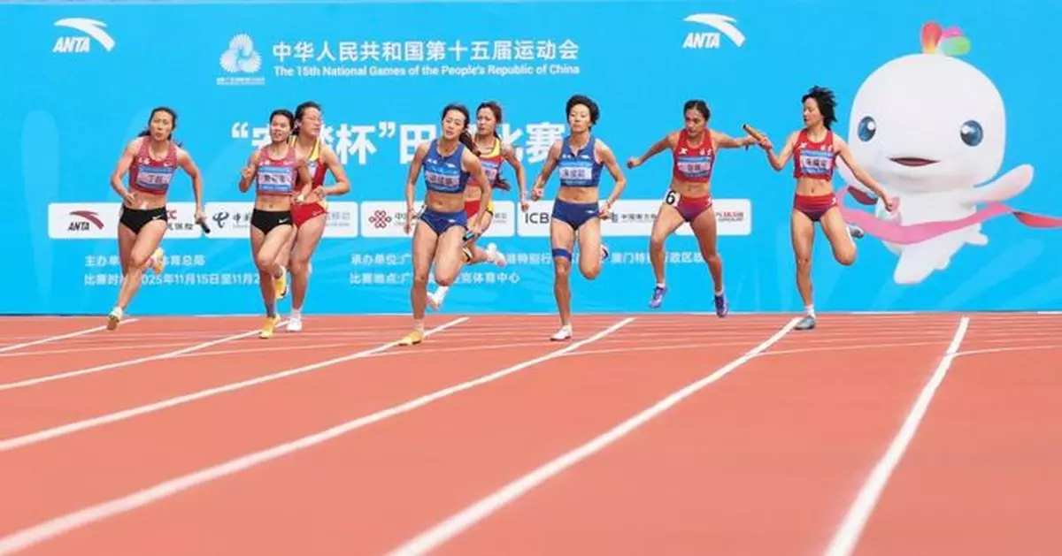 全運會｜女子4X100米接力預賽　港隊總成績第十未能晉級