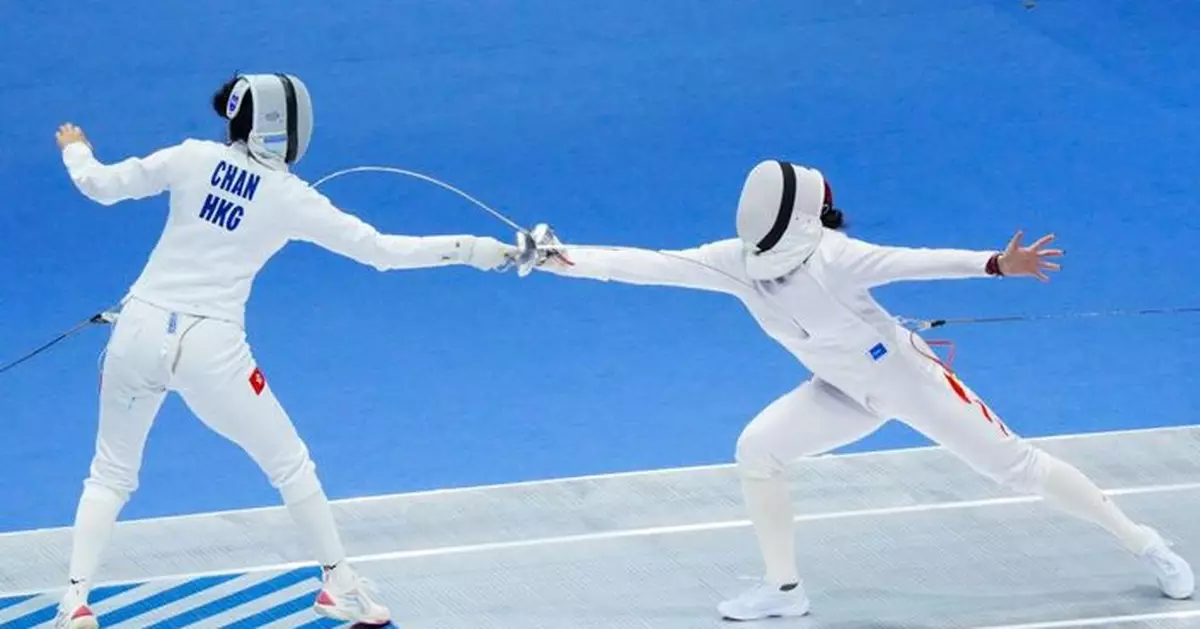 全運會｜港隊劍擊女子重劍團體賽不敵北京隊　第四名完成賽事