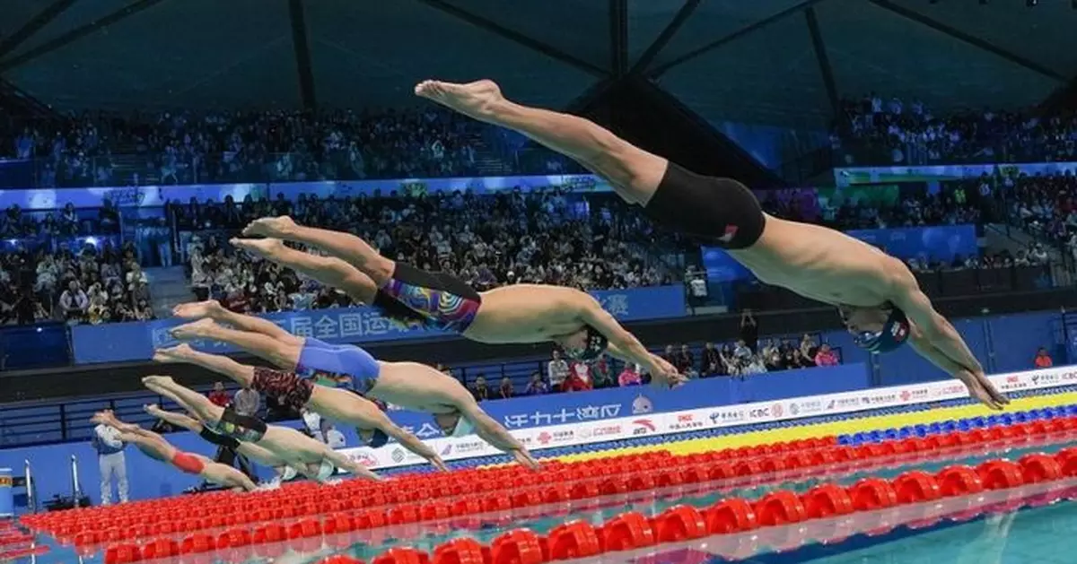 全運會｜港隊麥世霆在男子50米蛙泳決賽得第5名