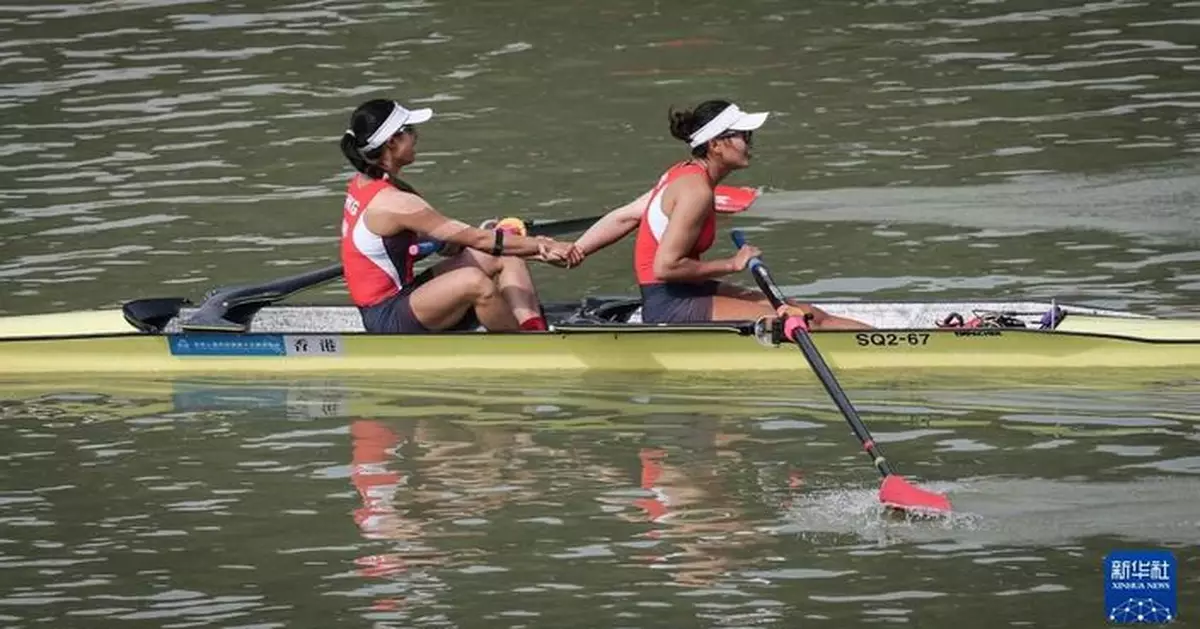 全運會｜女子雙人單槳決賽港隊黃湘儀、梁瓊允第6名完成