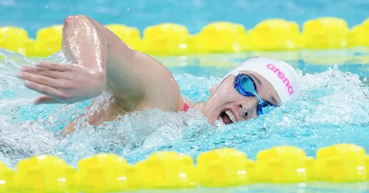 全運會｜何詩蓓200米自由泳小組排名第一 晉級複賽