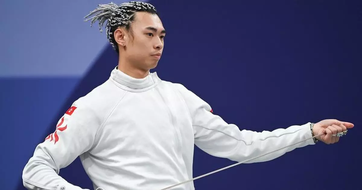 全運會｜男子重劍個人賽何瑋桁32強淘汰隊友晉級