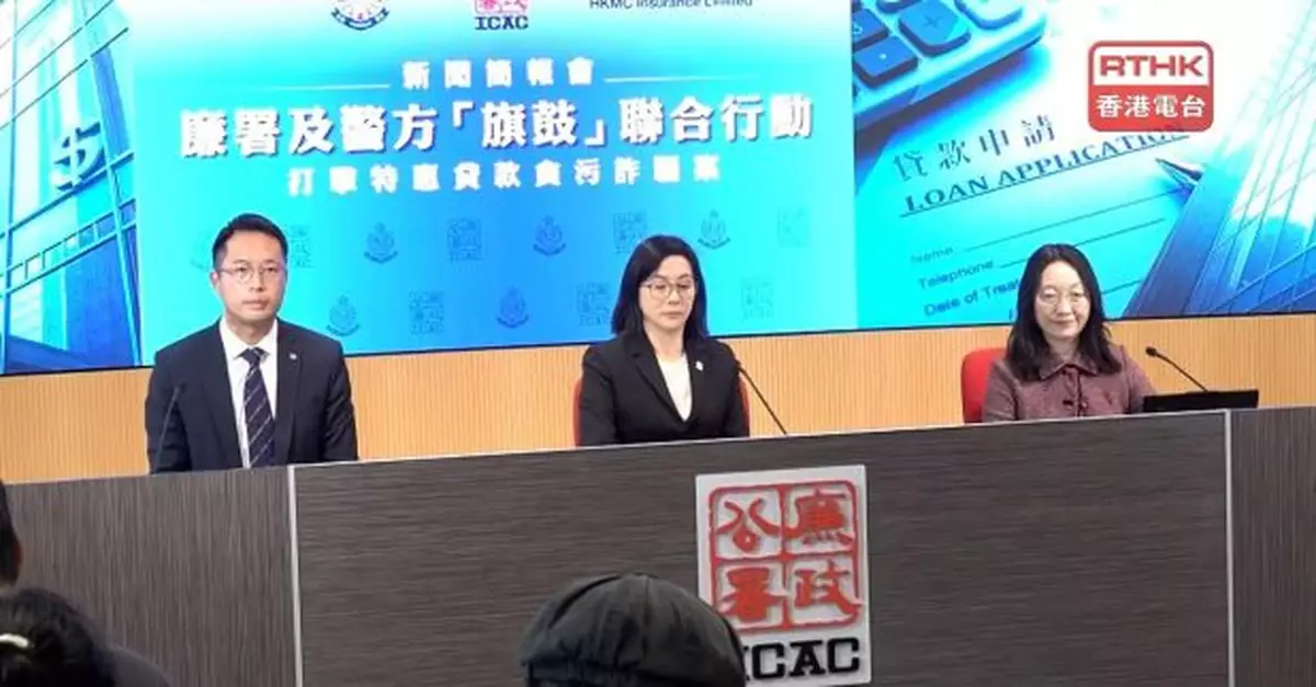 廉署警方與按證保險公司首次聯合行動拘32人涉詐騙政府特惠貸款