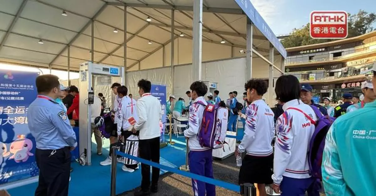 十五運會｜自行車公路賽男子個人賽9時起步　選手預早到場準備