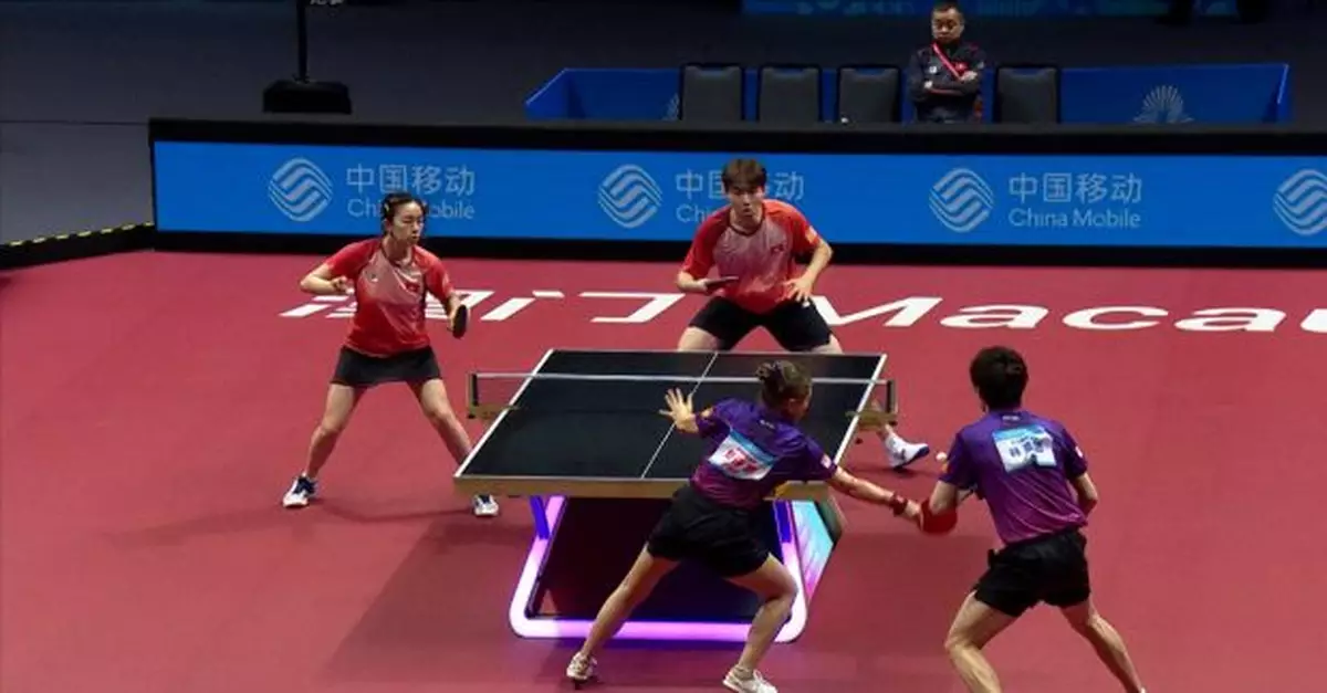 十五運會｜乒乓混雙港隊姚鈞濤、吳詠琳不敵廣東隊無緣晉級