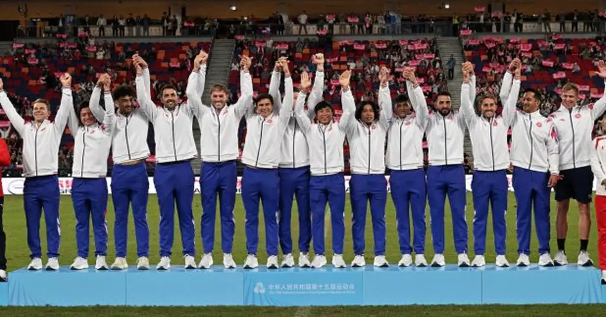 十五運會｜男子七人欖球隊為港隊添今屆第四金　羅淑佩稱深感自豪