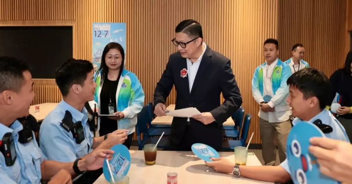 立法會選舉｜鄧炳強：紀律部隊要以身作則　引領市民投票