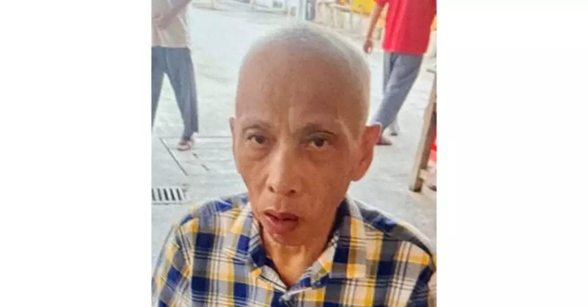 67歲男子繆振雄昨晚離開河上鄉舍後失蹤　警方籲市民提供消息