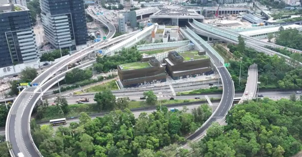 中九龍繞道（油麻地段）下月21日通車　路政署進行最後階段工作