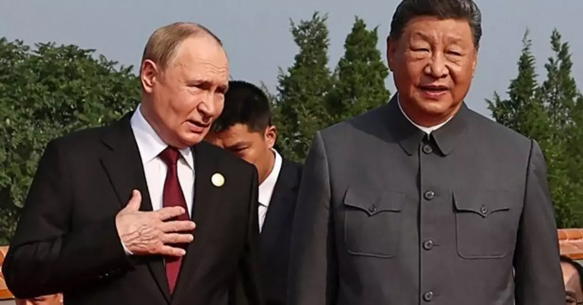 宏福苑五級火｜普京就大埔宏福苑大火向習近平致慰問電哀悼