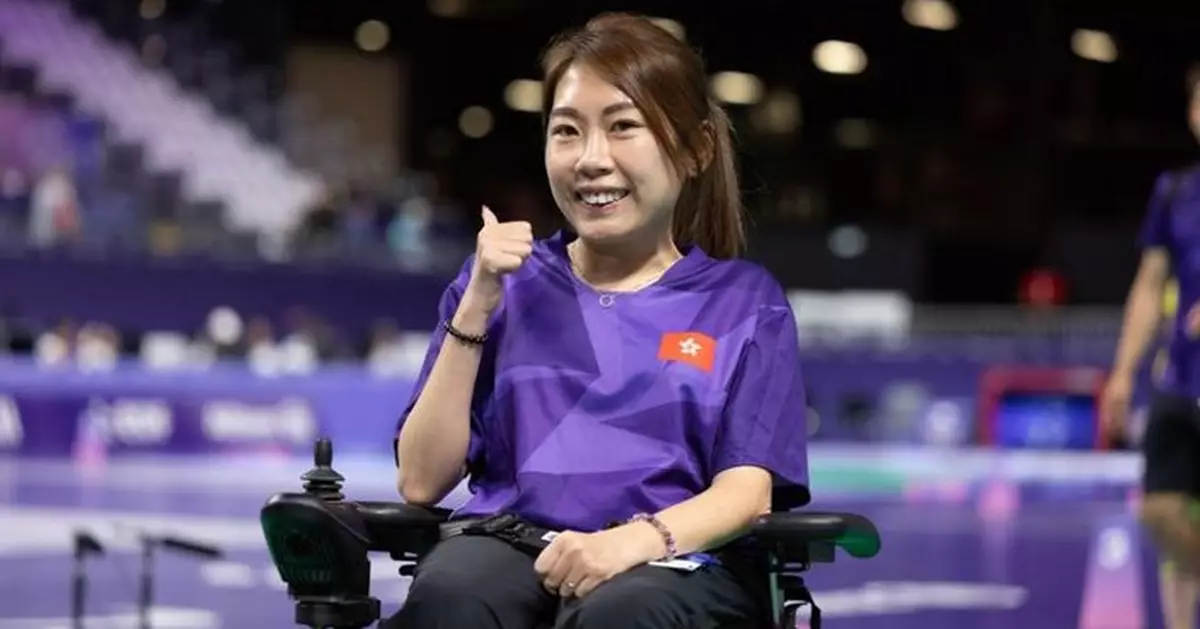 殘特奧會｜硬地滾球女子個人BC3決賽　港隊何宛淇奪銀牌