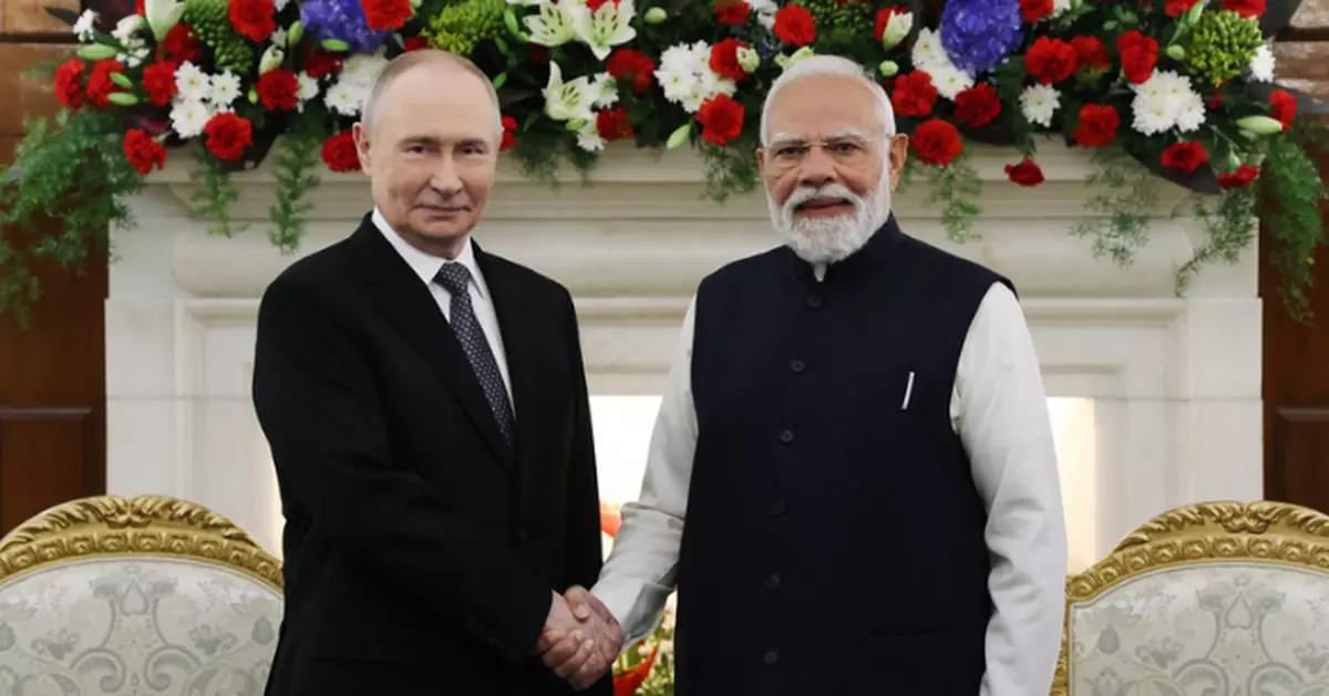 普京國事訪問印度晤莫迪 稱準備好無間斷供應燃料