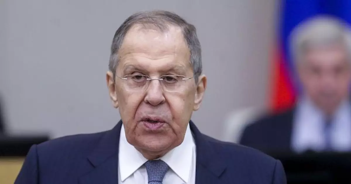 拉夫羅夫指歐洲凍結俄羅斯資產行為暴露盜竊本性