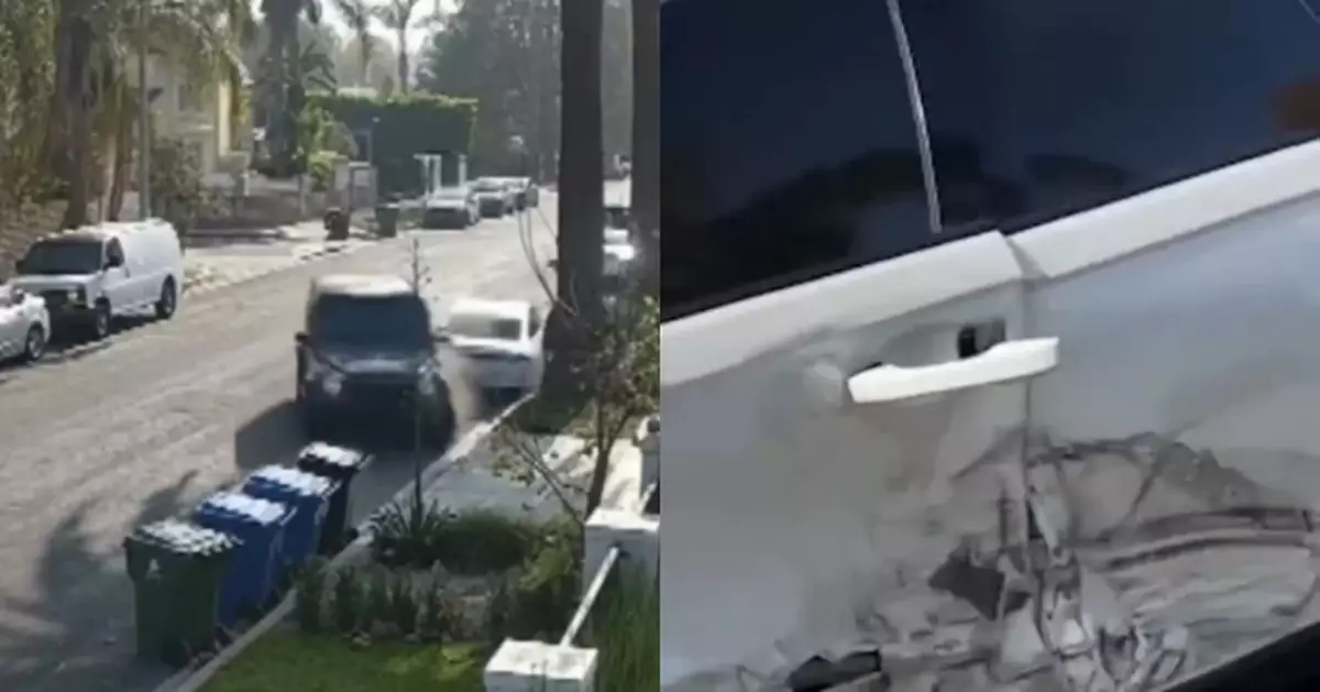 得知兩子女在家遇劫 美國媽急返駕休旅車高速猛撞竊賊車輛逼退