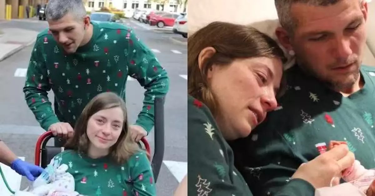 產檢得知胎兒患無腦畸形症難存活 美產婦仍堅持生下 感人原因曝光