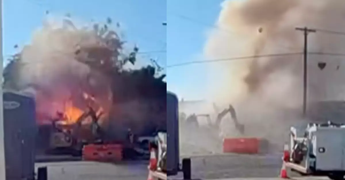 疑施工損壞管線致煤氣外洩爆炸 美國3房屋遭炸成廢墟釀6人傷