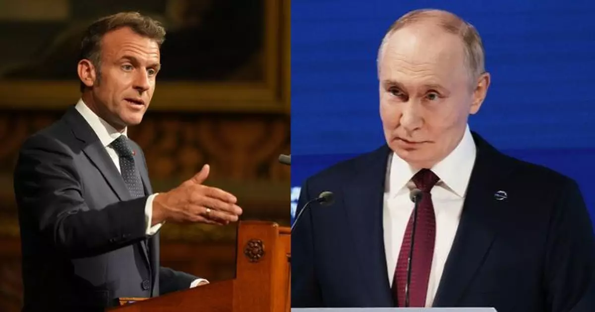 法國稱未來數日敲定馬克龍普京對話方式