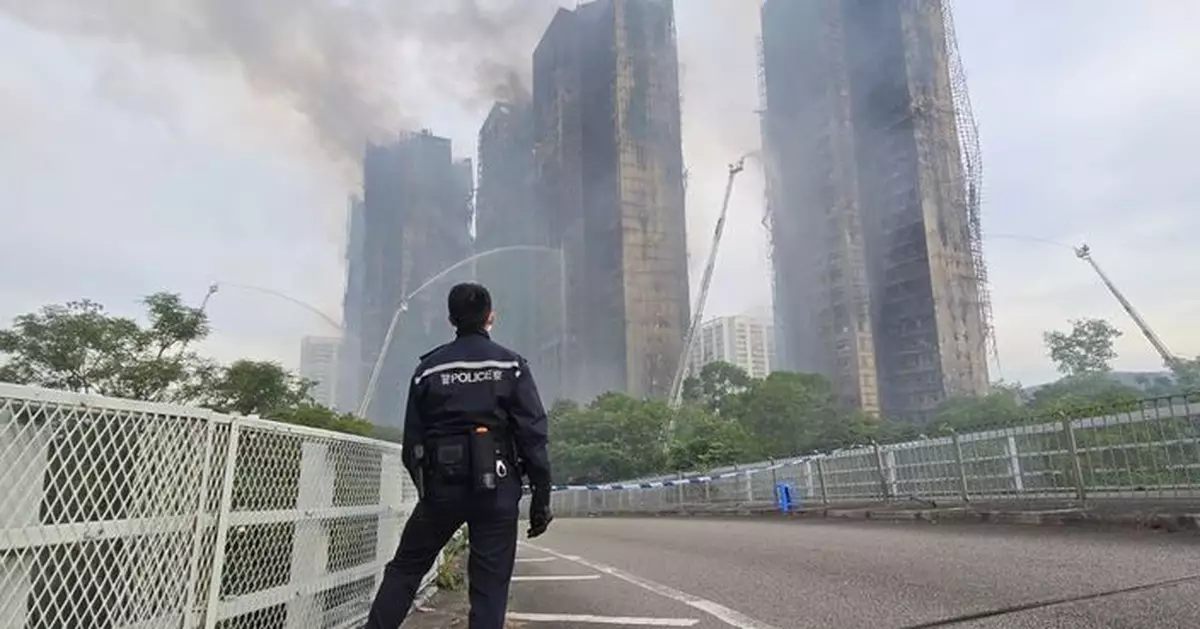 大埔五級火 | 警務處心理服務課為處理宏福苑大火工作警員提供心理支援