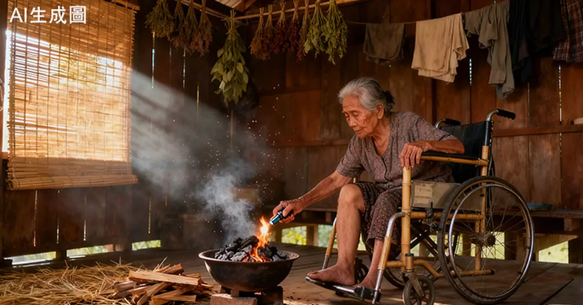 清晨獨自在家生火取暖釀火災 泰9旬殘疾婦無法逃生葬身火海