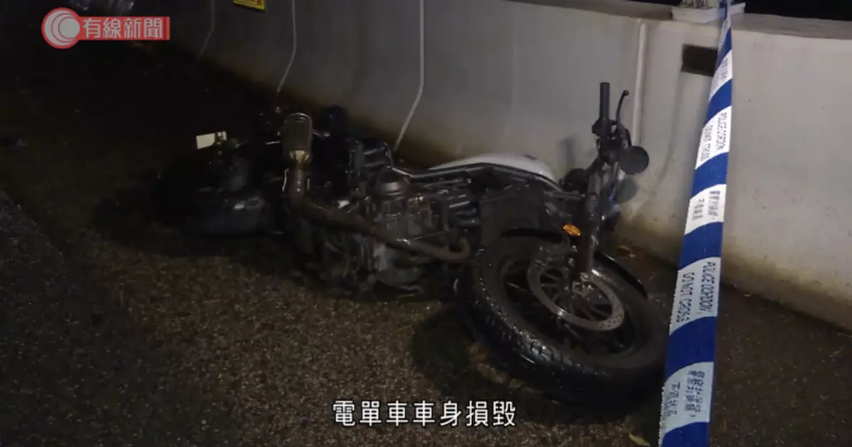 油麻地電單車凌晨失控撞壆　25歲非華裔司機送院不治