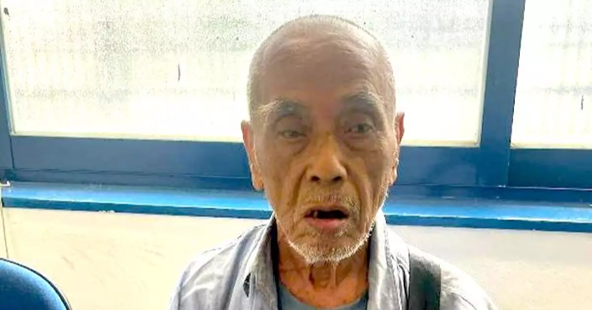 68歲男子陳映喜11.24翠屏北邨失蹤 警籲市民提供消息