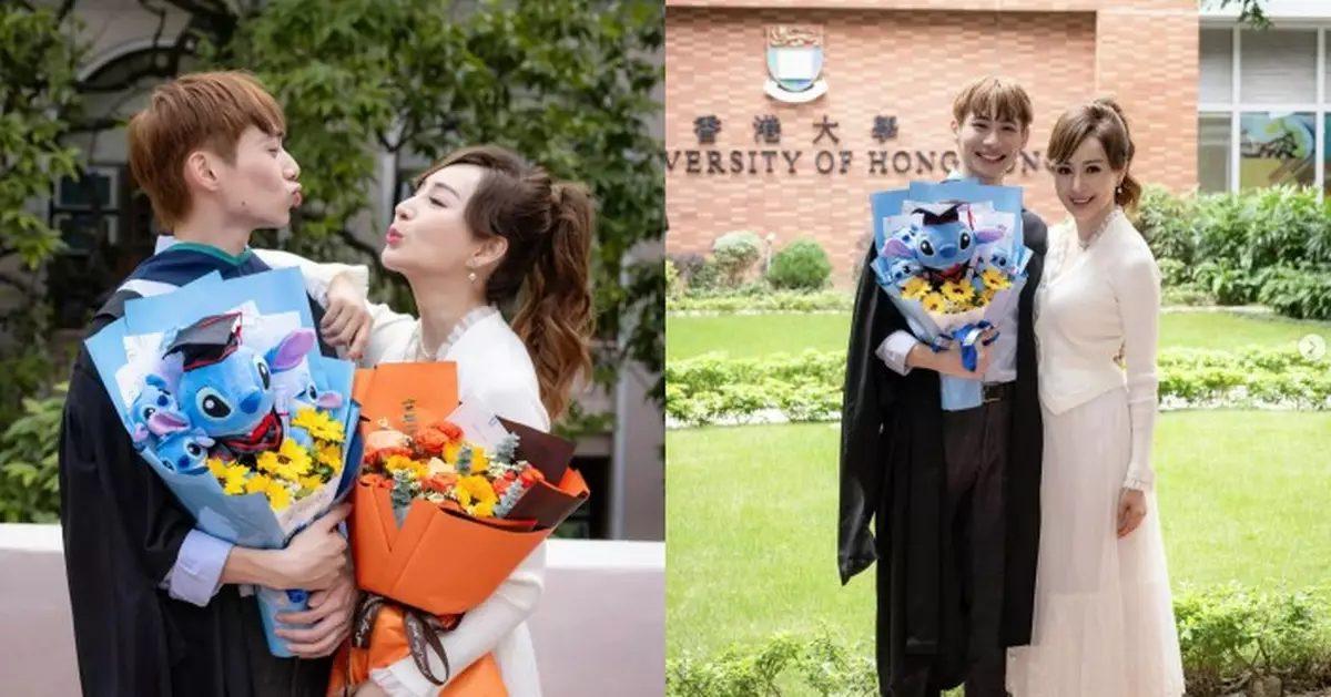 羅霖大仔港大碩士畢業 單親母苦盡甘來感驕傲