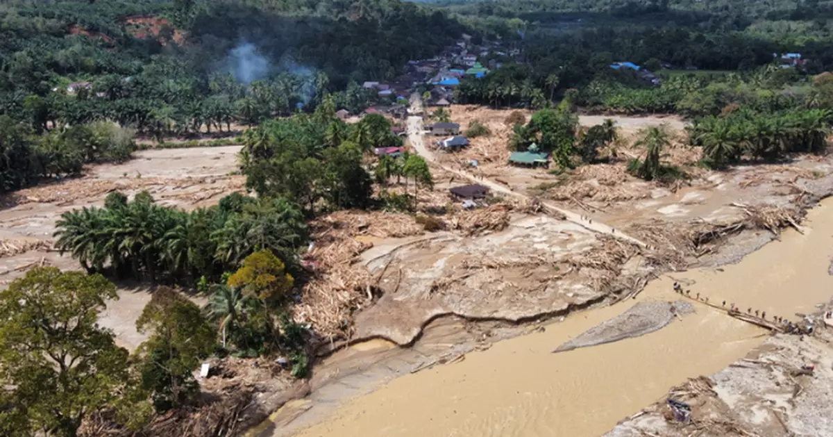 印尼蘇門答臘島洪災增至最少770人死 習近平向普拉博沃致慰問電