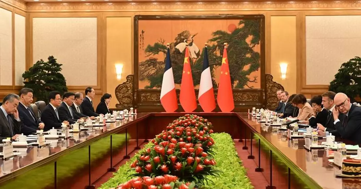 外媒：習近平稱與馬克龍會談富成果 中法雙方同意擴大雙向投資
