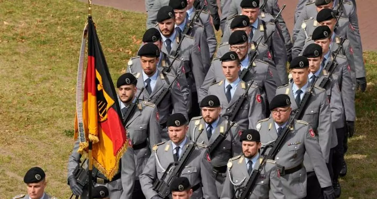 德國通過新兵役方案 軍隊人數擬增加8萬人至26萬