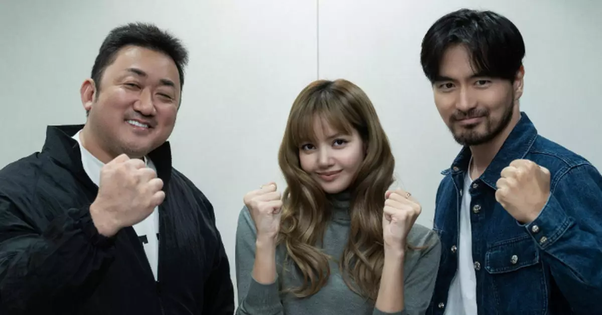 Lisa電影處女作與馬東石、李陣郁合作 韓版《驚天營救》下年上線