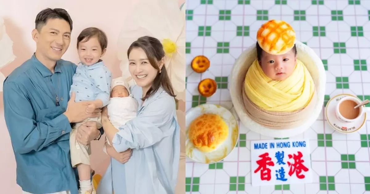 張寶兒晒細仔滿月照 「袁氹氹」化身「小菠蘿包」勁可愛