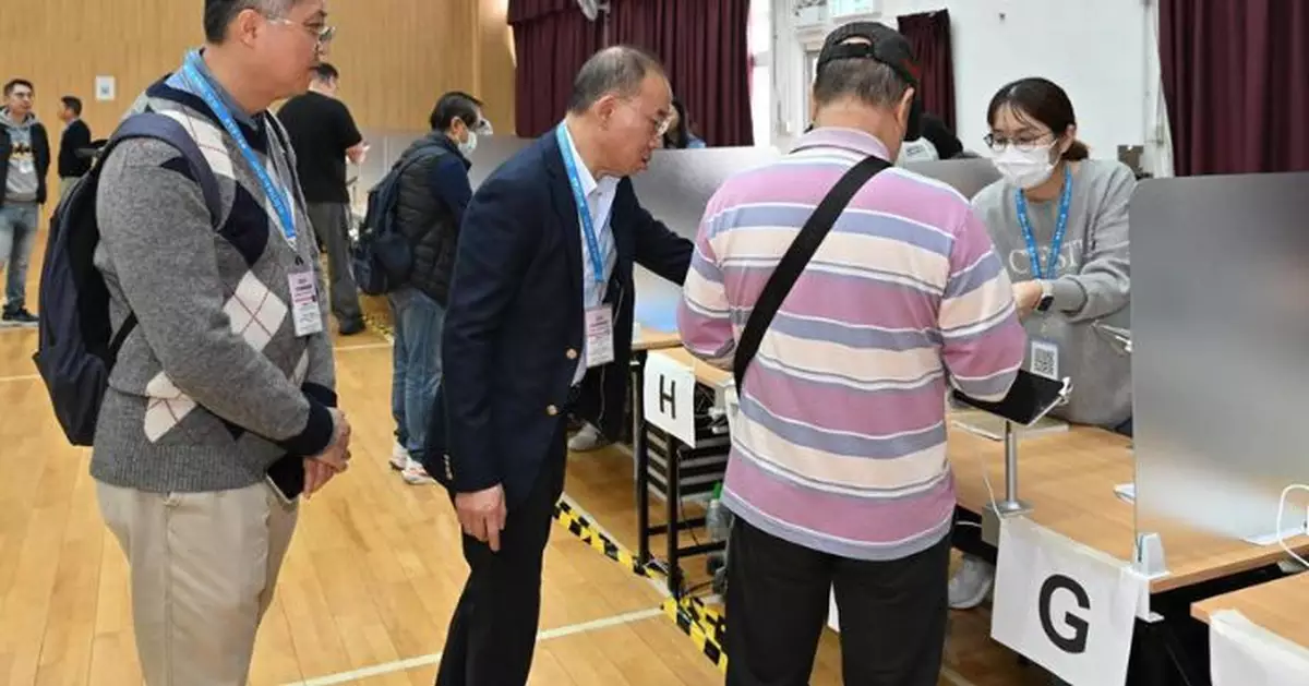 2025立法會選舉｜曾國衞稱鄰近邊境票站受選民歡迎