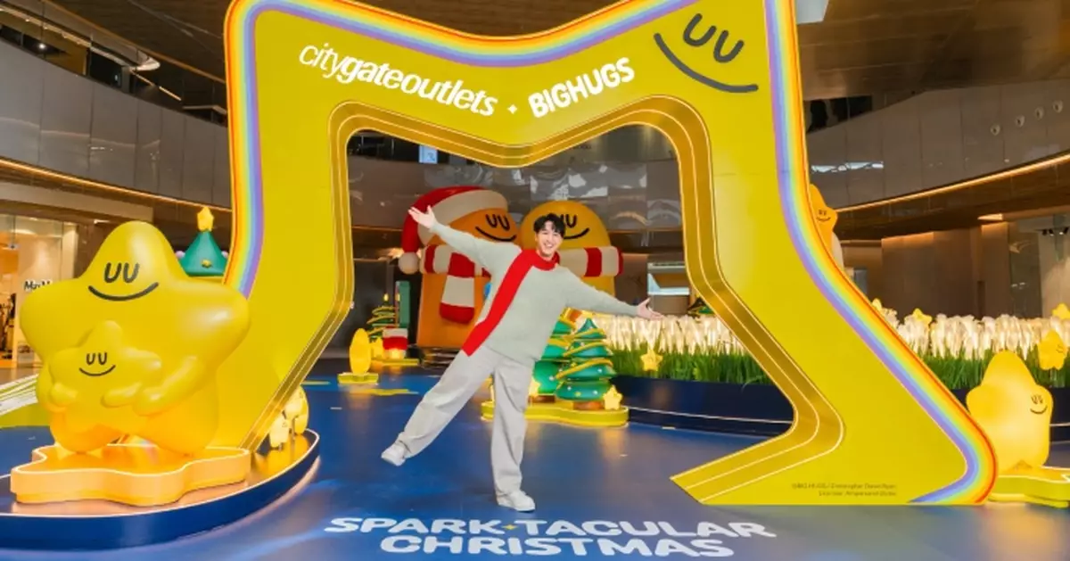 BIG HUGS抱抱人驚喜登陸東薈城名店倉 馮允謙率先試玩七大星光療癒主題打卡區與互動體驗