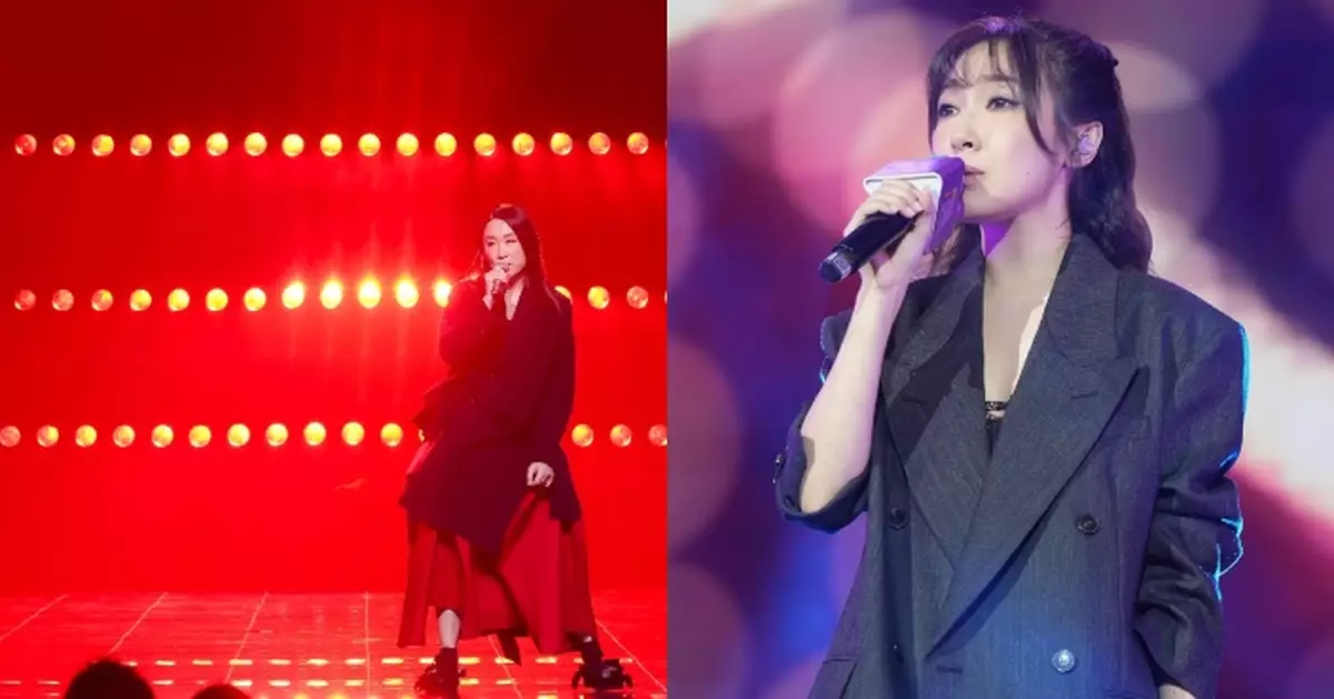 王菀之葉巧琳登上「Dazzling Christmas」華麗舞台 齊傳遞佳節祝福