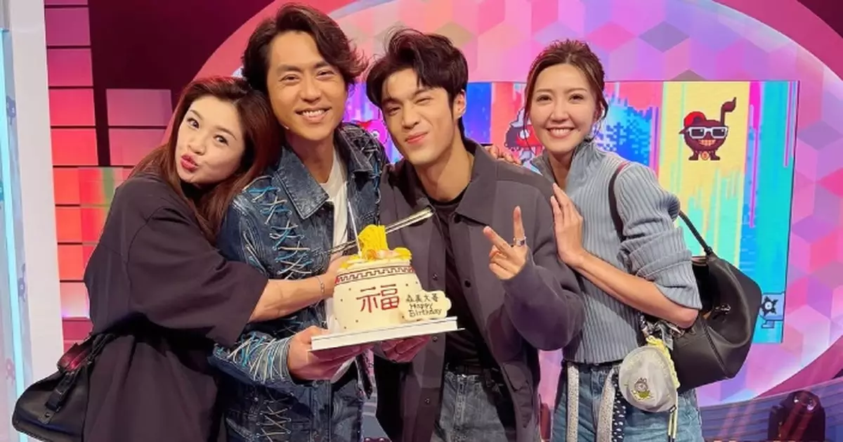 孖吳若希丁子朗為森美慶生 麥美恩大讚：52歲胸肌係有料嘅